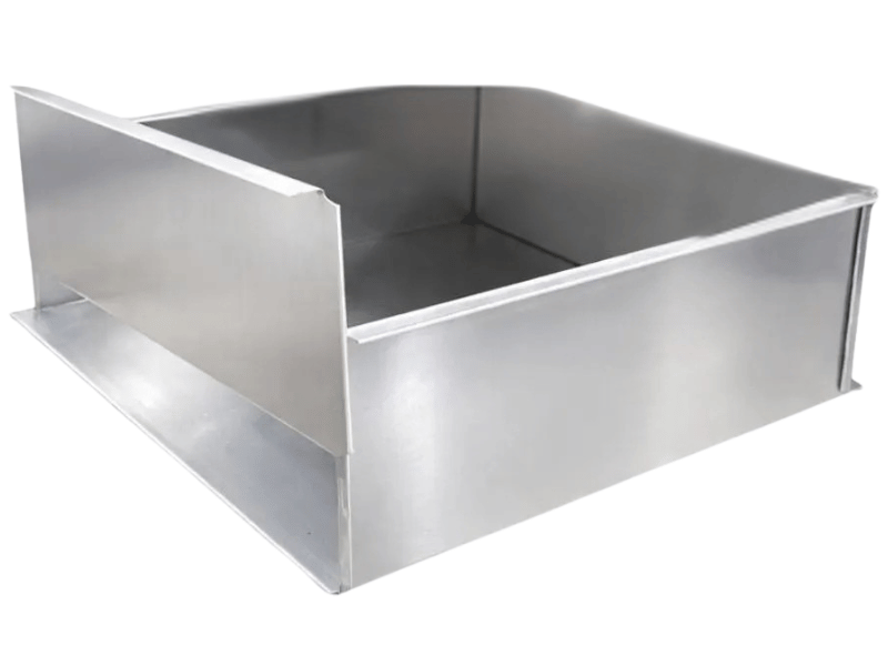 Forma Festival de Fatias s/ Tampa 30x30x10 cm Alumínio - Caparroz