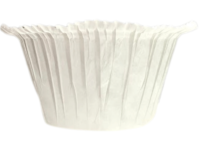 Forma Muffin Branca 5x4 cm c/ 10 unidades - Ultrafest