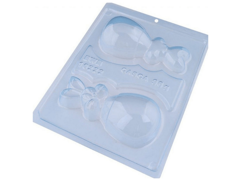 Forma Prática com Silicone Coelho Dentro do Ovo N10222 - Bwb