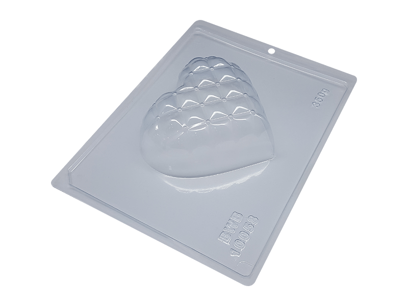 Forma Prática com Silicone Coração Detalhes 350g N10058 - Bwb  