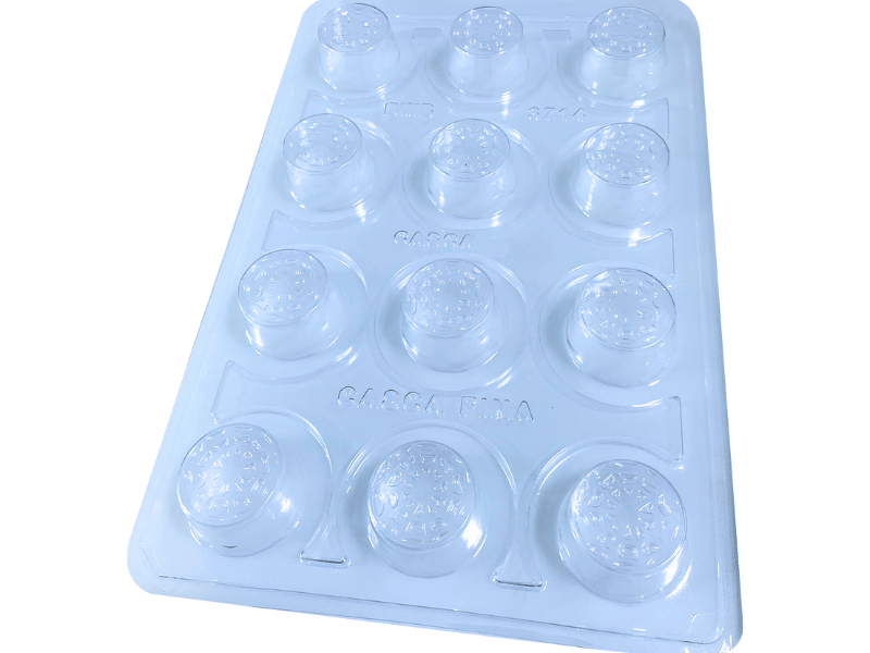 Forma Prática com Silicone Mini Pão de Mel Teia da Aranha N3714 - Bwb