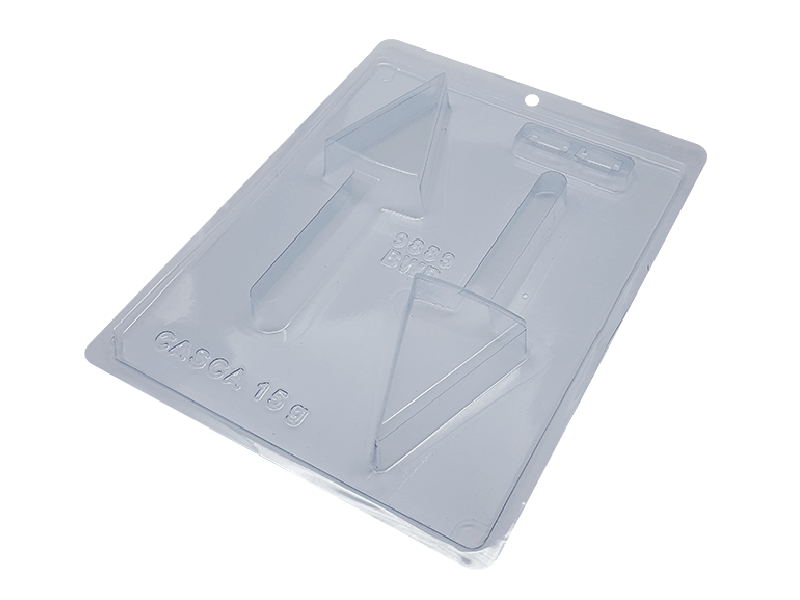 Forma Prática com Silicone Pirulito Gourmet Triângulo N9889 - Bwb