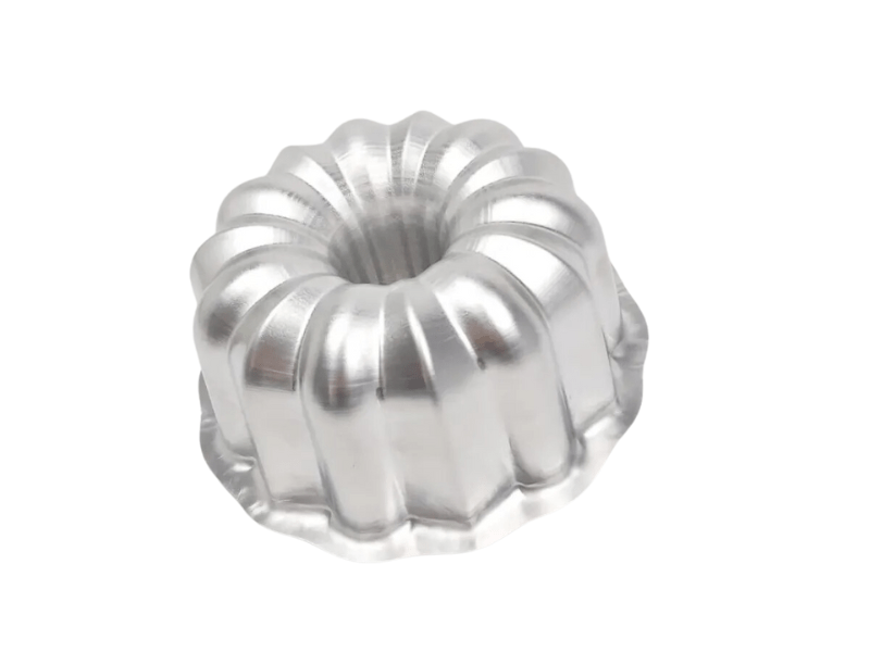 Forma Alumínio Bolo Suíça 17x8 cm - Caparroz