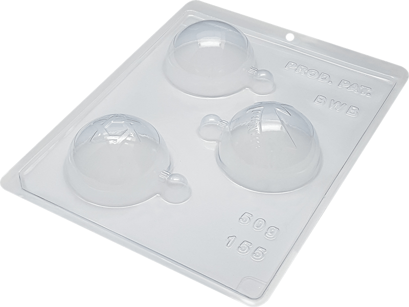 Forma Prática com Silicone Bolas para Enfeite de Natal N155 - Bwb