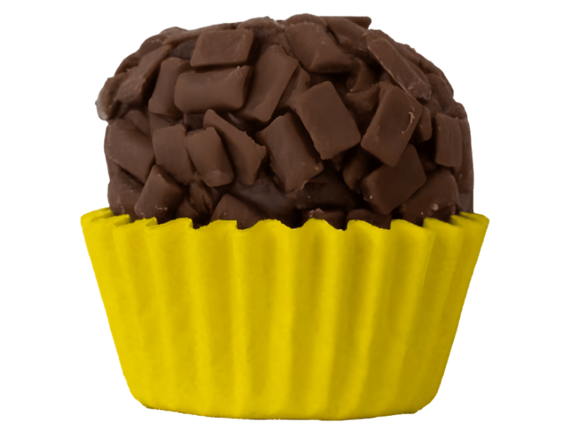 Forminha de Papel N4 Amarelo Liso c/ 100 unidades - Mago