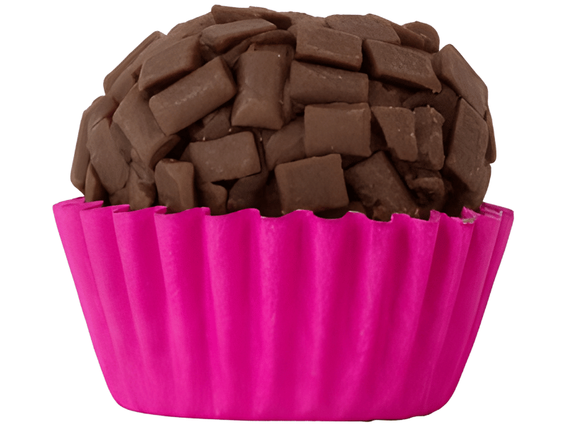 Forminha de Papel N5 Rosa Lisa c/ 100 unidades - Mago