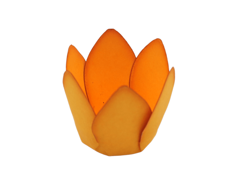 Forminha para Doces Mônaco Amarelo Ouro c/ 50 unidades - Decora Doces