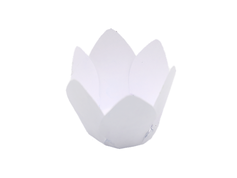 Forminha para Doces Mônaco Branco c/ 50 unidades - Decora Doces