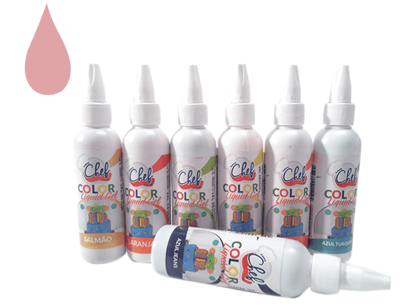 Anilina Liquigel Rosa Chá 25g – Iceberg