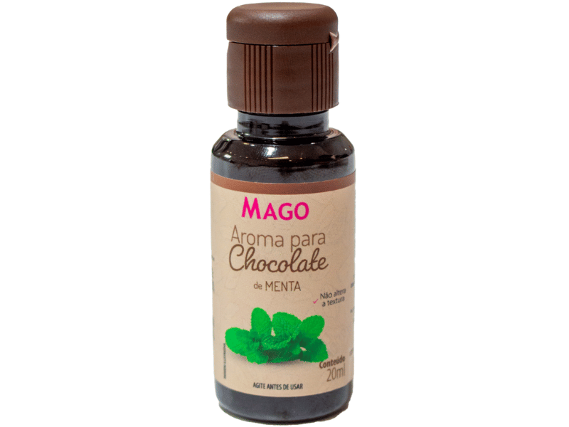 Aroma para Chocolate Menta 20ml - Mago
