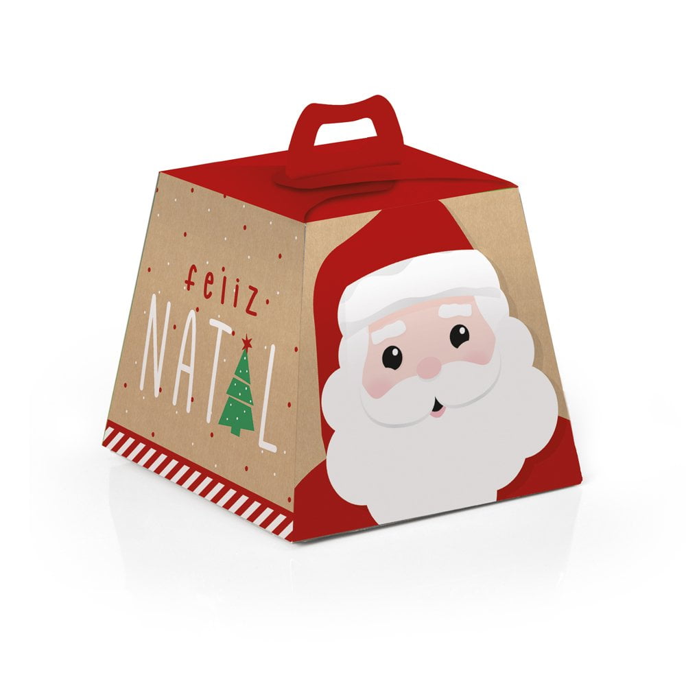Caixa para Panetone Noelito 11x10x11 cm - Cromus - Maria Chocolate - Cursos de Confeitaria, Artigos e Decoração para Festas e Casamentos, Barras de Chocolate, Bolos e muito mais! - Maria Chocolate Caixa para Panetone Noelito 11x10x11 cm - Cromus - Maria Chocolate - Cursos de Confeitaria, Artigos e Decoração para Festas e Casamentos, Barras de Chocolate, Bolos e muito mais! - Maria Chocolate