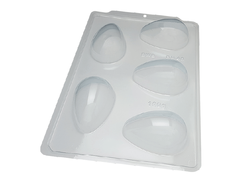 Forma Prática com Silicone para Ovo de Páscoa 100g SP58 - Bwb