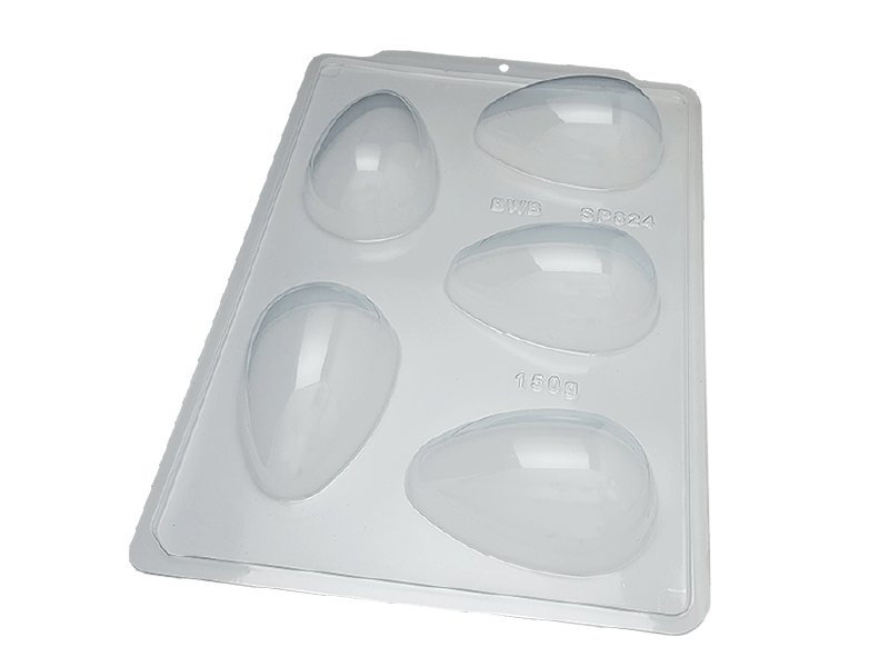 Forma Prática com Silicone para Ovo de Páscoa 150g SP824 - Bwb