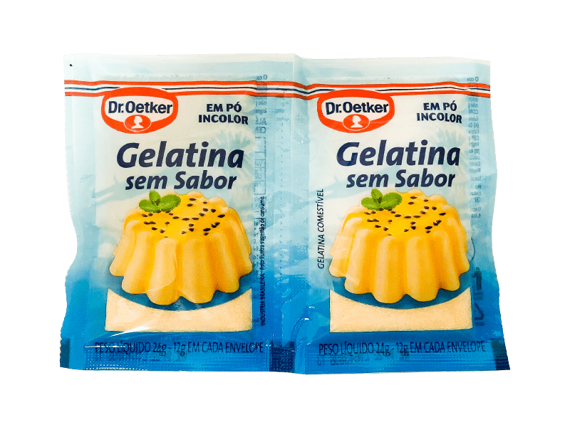 Gelatina em Pó Incolor sem Sabor 2x12g - Dr. Oetker