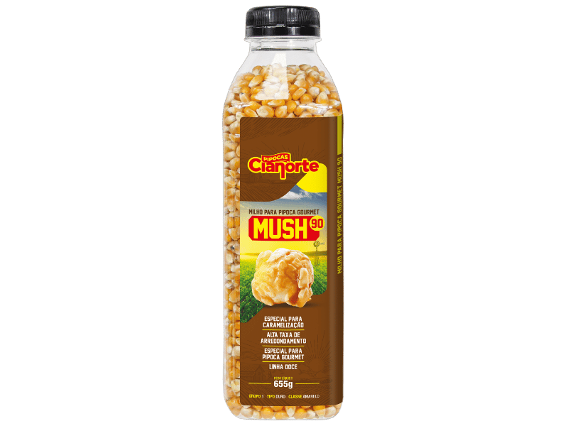Milho para Pipoca Gourmet Mush 90 655g - Cianorte