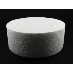Isopor para Bolo Redondo 20x8 cm - Isoporlândia