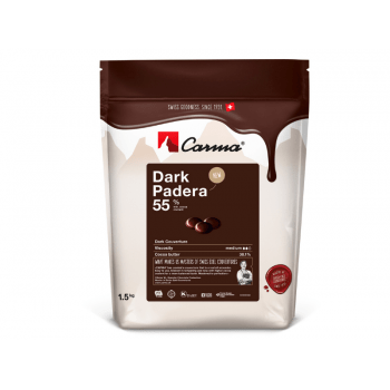 Callets Carma Chocolate Amargo Padera 55% 1,5kg
