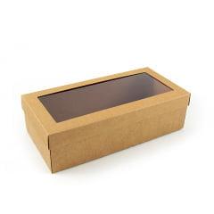 Caixa para Doces Kraft 25x12x7 cm - Agabox