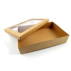 Caixa para Doces Kraft 30x20x6 cm - Agabox