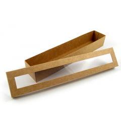 Caixa para Doces Kraft 28x5x4 cm - Agabox