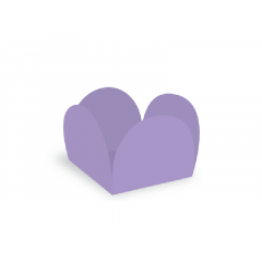 Forma para Doce Caixeta 3,5cm Lilás c/ 50 unidades - Ultrafest