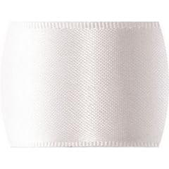 Fita de Cetim Lisa n°2 Branca – CF201 – Progresso