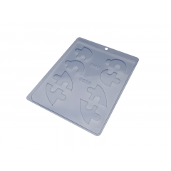 Forma de Acetato Quebra-Cabeça Coração N9522  - Bwb