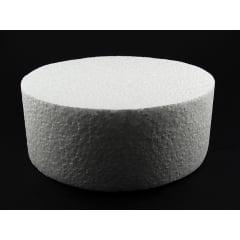 Isopor para Bolo Redondo 25x10cm Isoporlândia