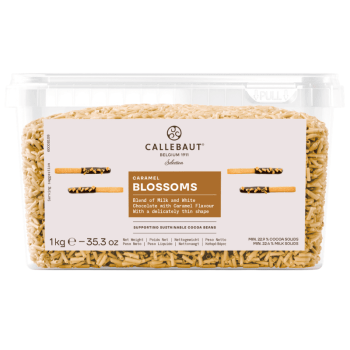 Blossoms Callebaut Selection Raspas de Chocolate Caramelo 1kg