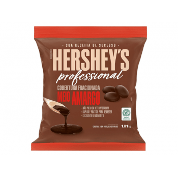 Cobertura Hershey's Gotas Chocolate Meio Amargo 1,01kg 