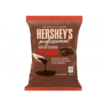 Cobertura Hershey's Gotas Chocolate Meio Amargo 2,01kg 