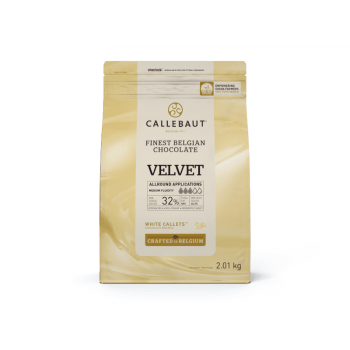 Callets Callebaut Velvet Chocolate Branco 32% 2,01kg