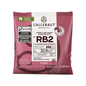 Callets Callebaut Chocolate Ruby 32,8% 400g