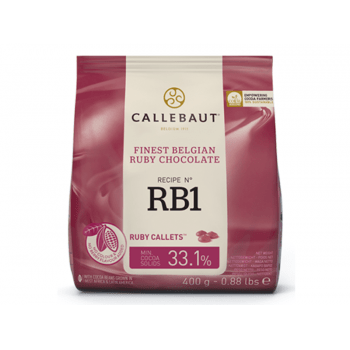Callets Callebaut Chocolate Ruby 33,1% 400g