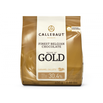 Callets Callebaut Gold Chocolate Caramelo 30,4% 400g