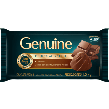 Chocolate Genuine Cargill ao Leite 1kg