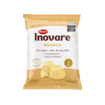 Chocolate Harald Inovare Branco Gotas 1,01kg