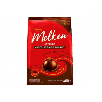 Chocolate Harald Melken Gotas Meio Amargo 400g