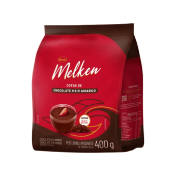 Chocolate Harald Melken Gotas Meio Amargo 400g