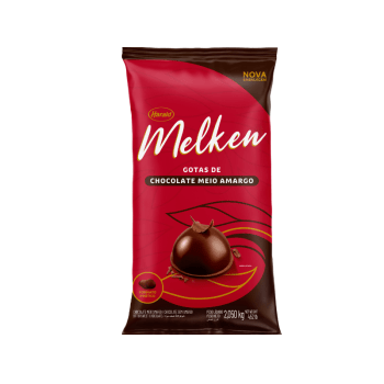 Chocolate Harald Melken Meio Amargo Gotas 2,05kg 