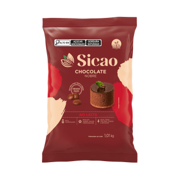 Chocolate Sicao Nobre Gotas ao Leite 1,01kg 