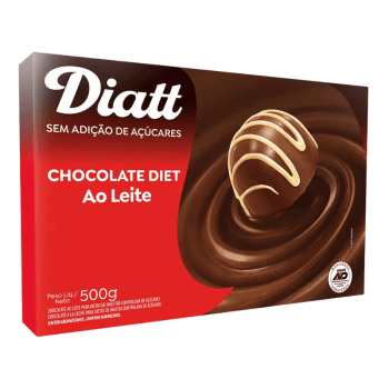 Chocolate Diatt Diet ao Leite 500g