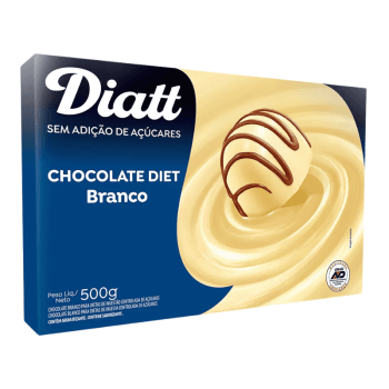 Chocolate Diatt Diet Branco 500g