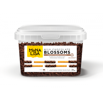 Blossoms Mona Lisa Callebaut Raspas de Chocolate ao Leite 1kg