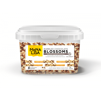  Blossoms Mona Lisa Callebaut Raspas de Chocolate Branco e Amargo 1kg