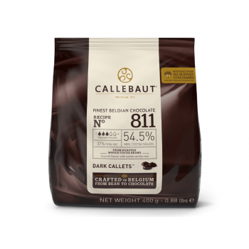 Callets Callebaut Chocolate Amargo 54,5% 400g