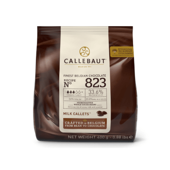 Callets Callebaut Chocolate ao Leite 33,6% 400g