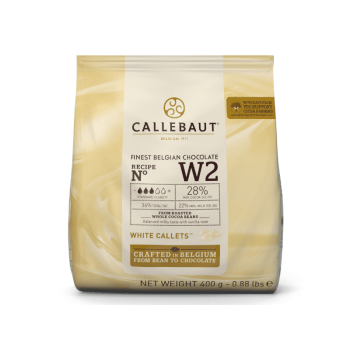 Callets Callebaut Chocolate Branco 28% 400g