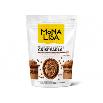Crispearls Mona Lisa Callebaut Cereais Chocolate ao Leite 800g