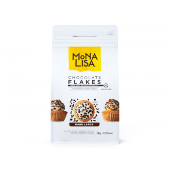 Flakes Mona Lisa Callebaut Chocolate Amargo 9mm 1kg